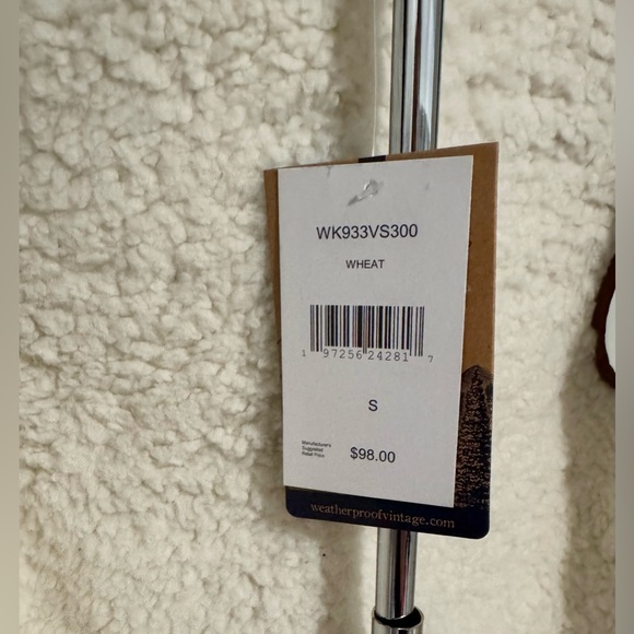 Original Weatherproof Vintage Children's Tan Puffer Vest Size:Small (8) NWT - Picture 9 of 11